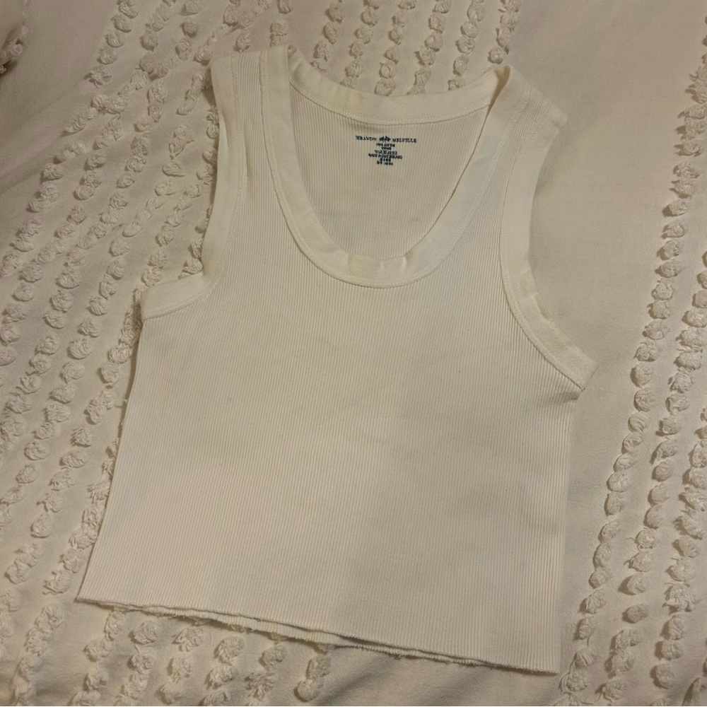 Brandy Melville White Tank Top